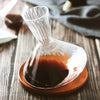 LuxeSwirl Kristallkaraff | 360° Rotera Glas Karaff för Vin, Whiskey & Champagne