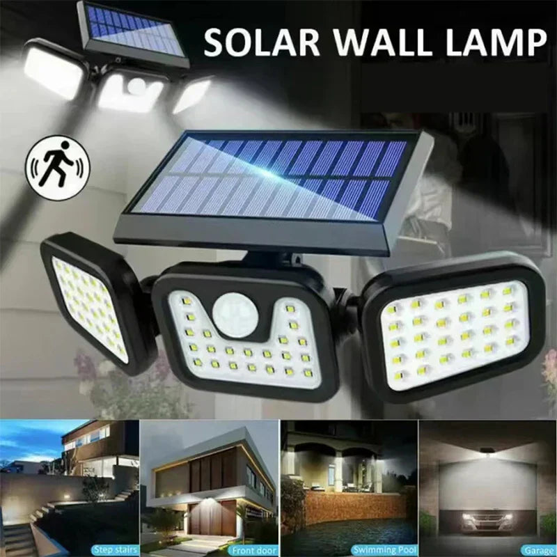 Solenergi Vägglampa - EcoBright