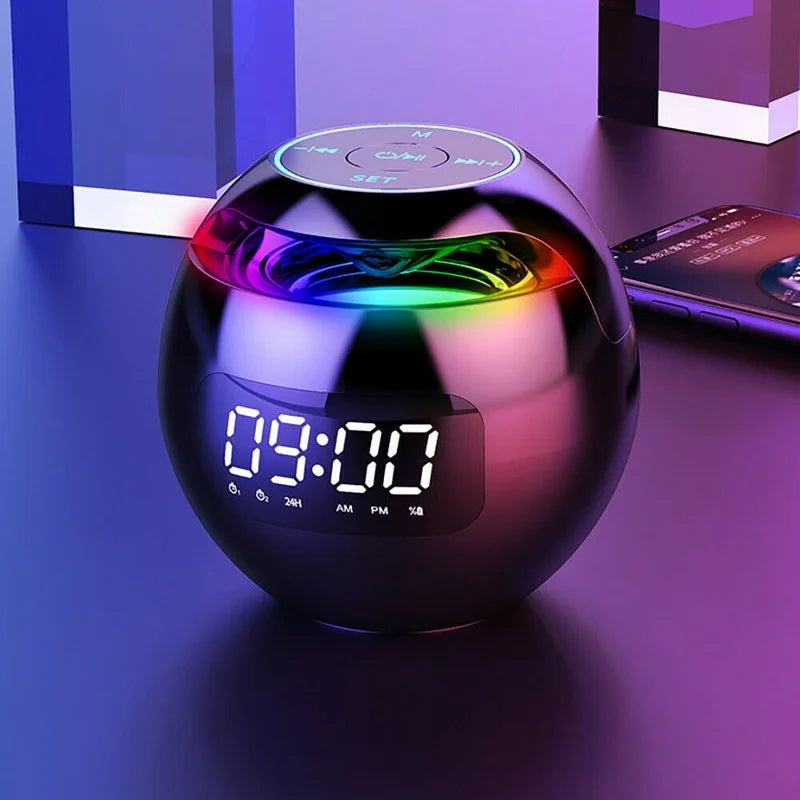Multifunktionell Väckarklocka – GlowBeep Högtalarur