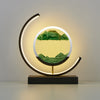 SandLight 3D Sandbordslampa – Avkopplande design med rörlig sand