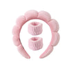 Plush Spa Huvudband & Armband Set - Fluffiea