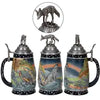 Ölkrus med Reliefer & Tennlock (0,8 L) – Bavaria Mug Oktoberfest 2025