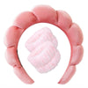 Plush Spa Huvudband & Armband Set - Fluffiea