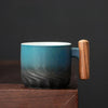 GlamCuppa Kompakt Keramikkopp | Handgjord kaffekopp och tekopp med tidlös design