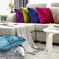 Carina - Superweiches Velours-Dekokissen für Sofa und Wohnzimmer
