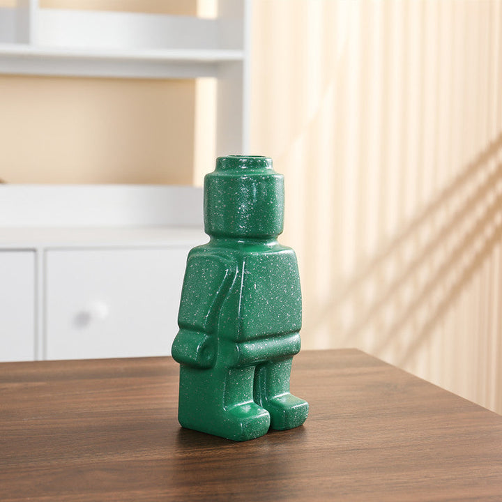 Robotväxter i keramik - BrickBotanica