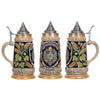 Ölkrus med Reliefer & Tennlock (0,8 L) – Bavaria Mug Oktoberfest 2025