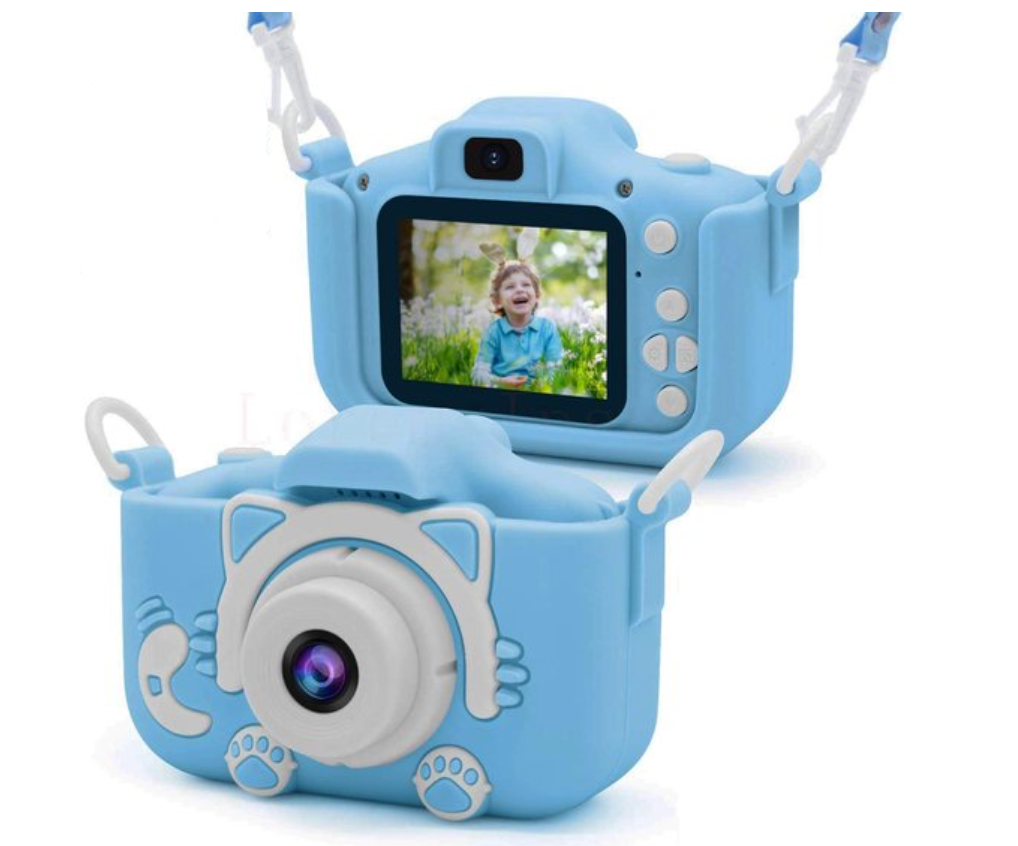 Mini Barnkamera med Skyddande Fodral Klikkie | Lekfullt Fånga Minnen