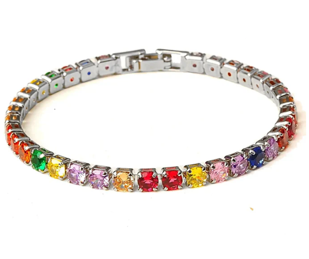 Tennisarmband med Zirkonia - Aurora