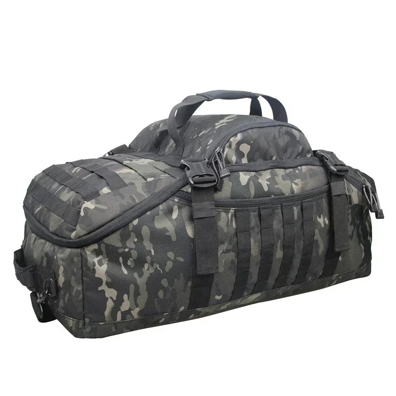 Stor Taktisk Resväska och Ryggsäck - TrailTrek Duffle