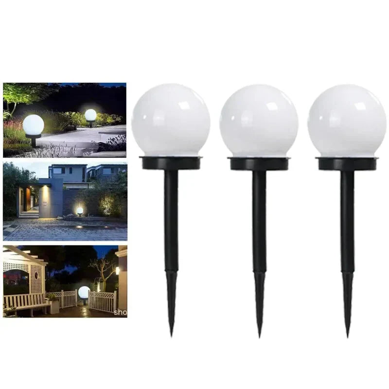 Solenergidriven LED-trädgårdslampa - Energieffektiv och väderbeständig för utomhusbelysning