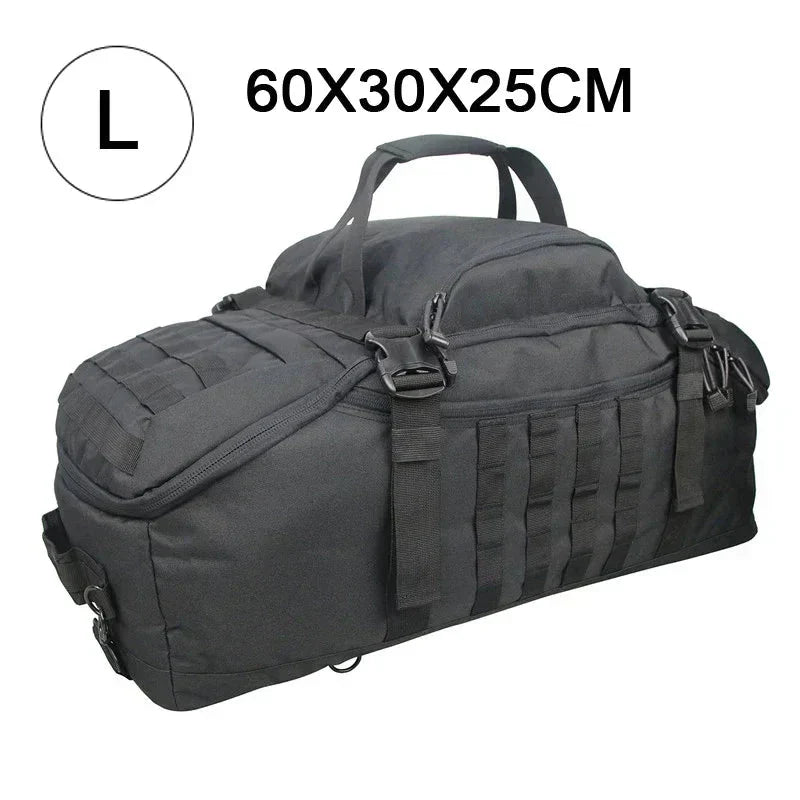 Stor Taktisk Resväska och Ryggsäck - TrailTrek Duffle