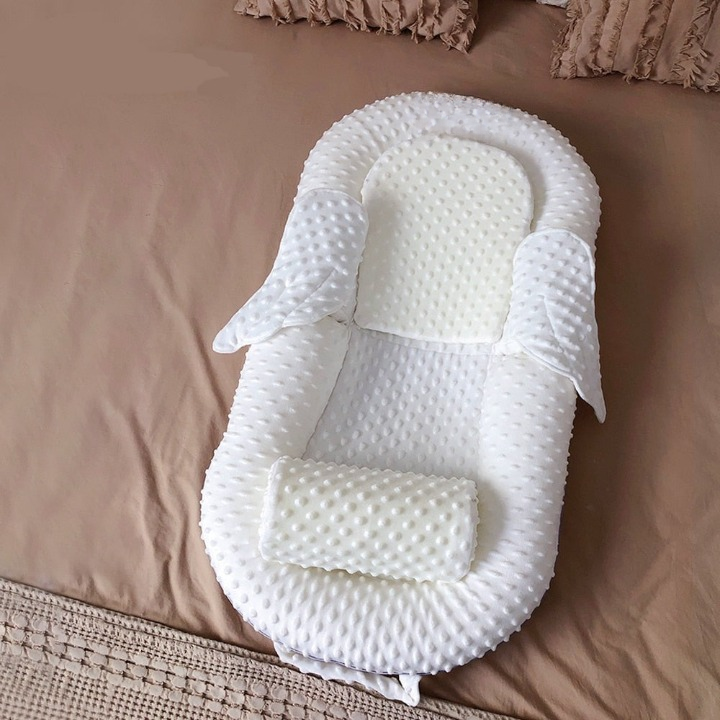 Ergonomisk Babysäng med Ryggstöd och Nät Sovyta – Cosynido