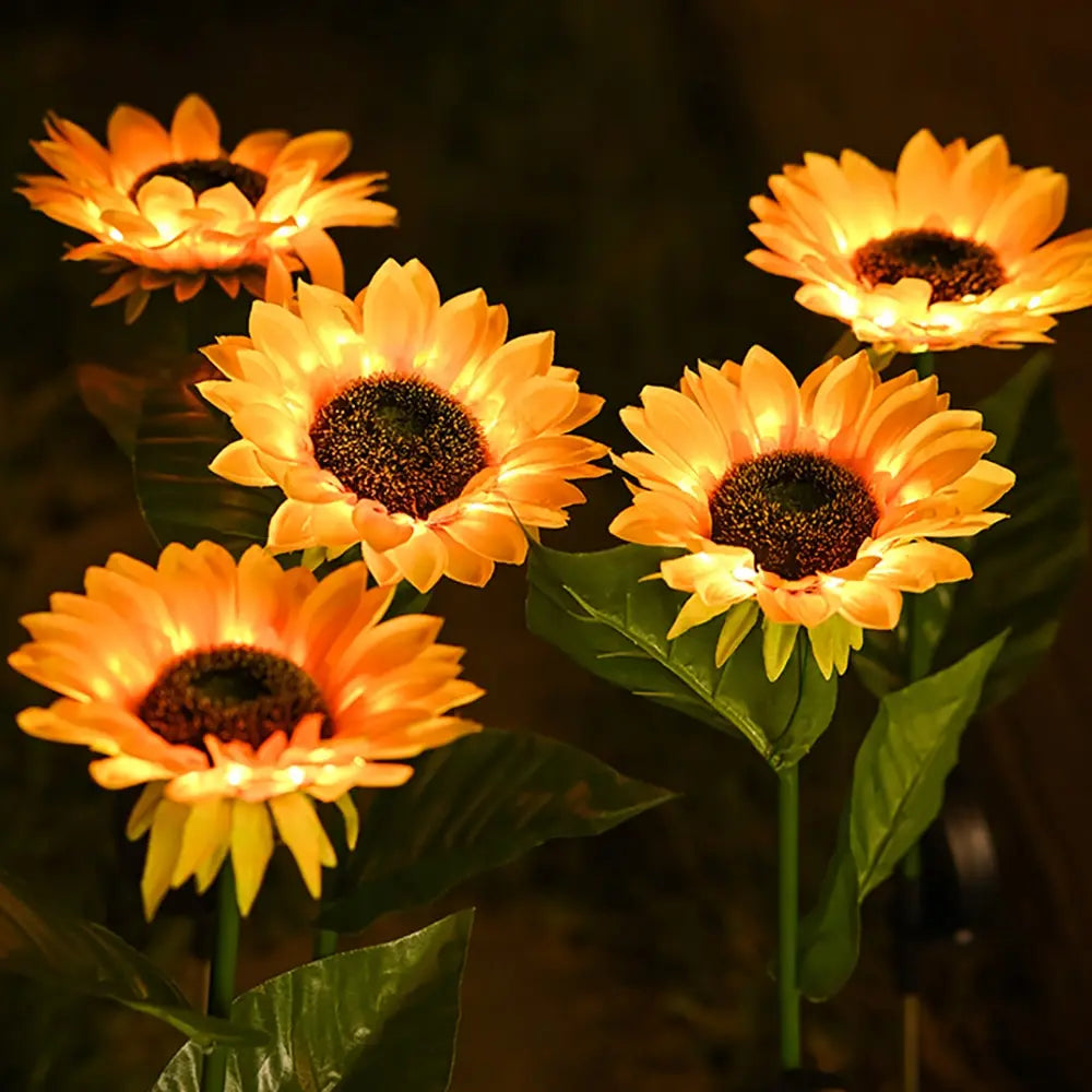 Vattentät Solroslampa – SolarBloom