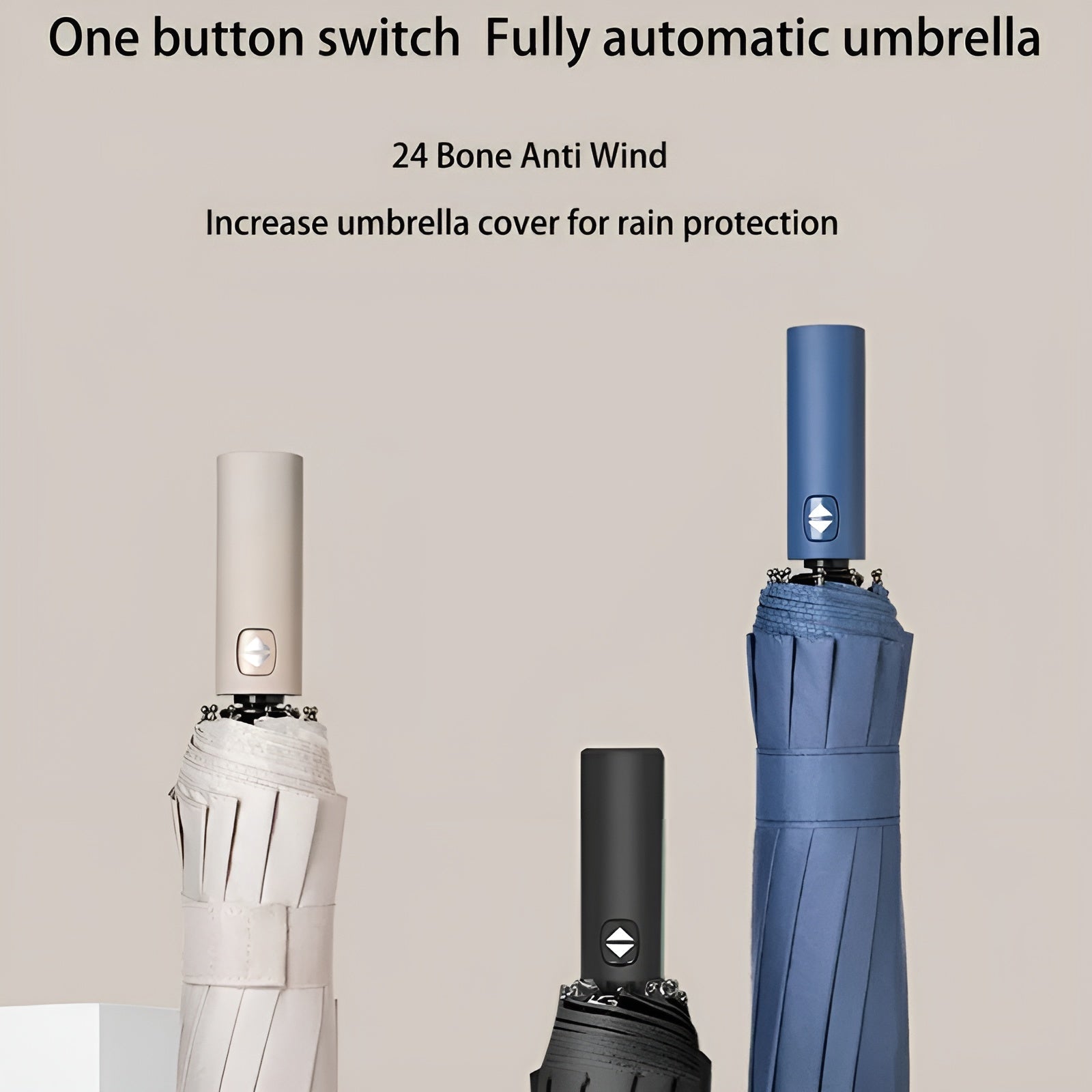 Hållbar Paraply med UV-skydd – StormShield