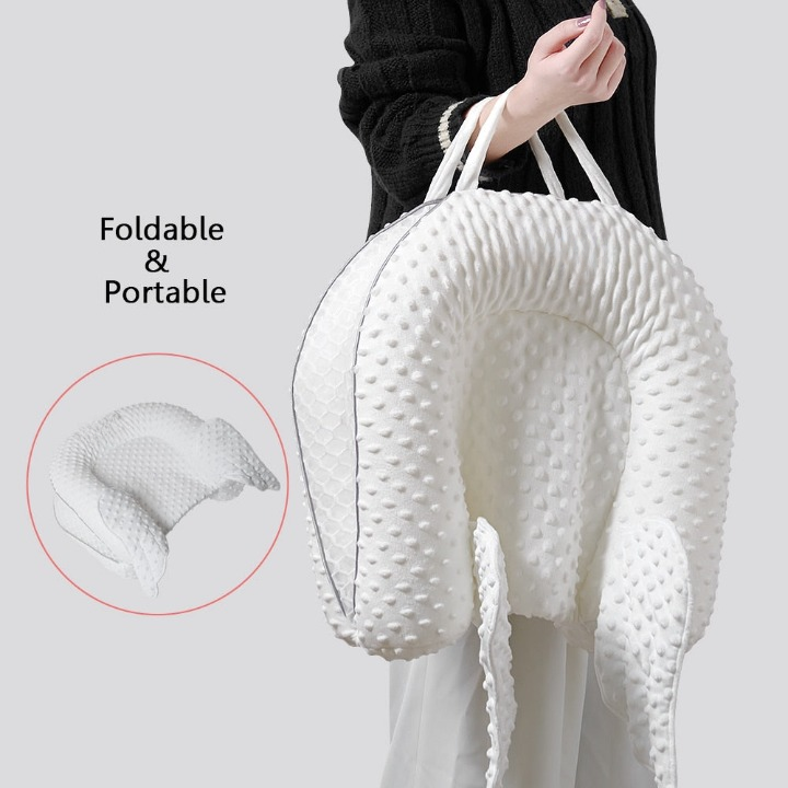 Ergonomisk Babysäng med Ryggstöd och Nät Sovyta – Cosynido
