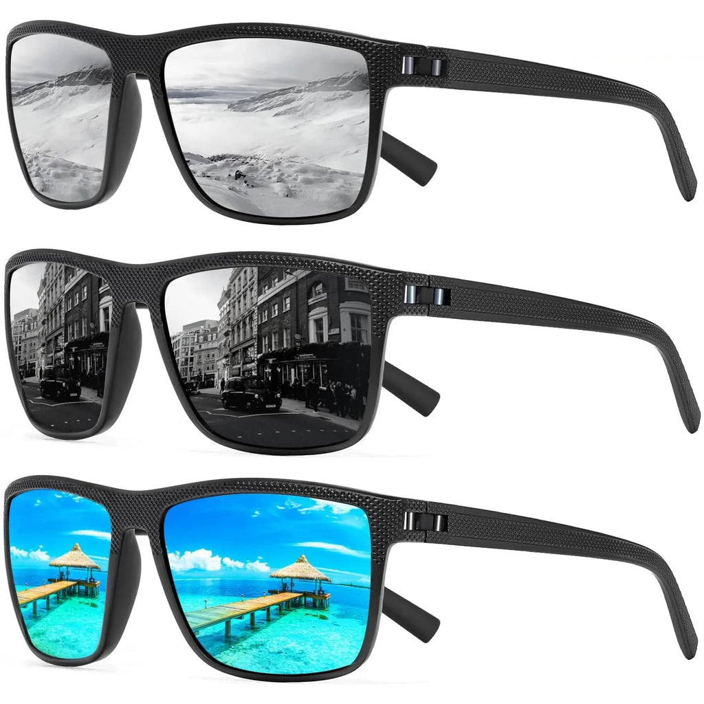Polariserade Solglasögon 3-Pack – Solvion