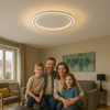 Skandinavisk LED Taklampa – Modern, Dimbar & Stilren för Vardagsrum, Matrum & Hall