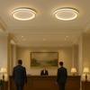 Skandinavisk LED Taklampa – Modern, Dimbar & Stilren för Vardagsrum, Matrum & Hall