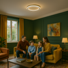 Skandinavisk LED Taklampa – Modern, Dimbar & Stilren för Vardagsrum, Matrum & Hall