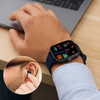 Smartwatch för Hälsa & Fitness – EKG, Blodtryck, Pulsövervakning – Kompatibel med iOS & Android