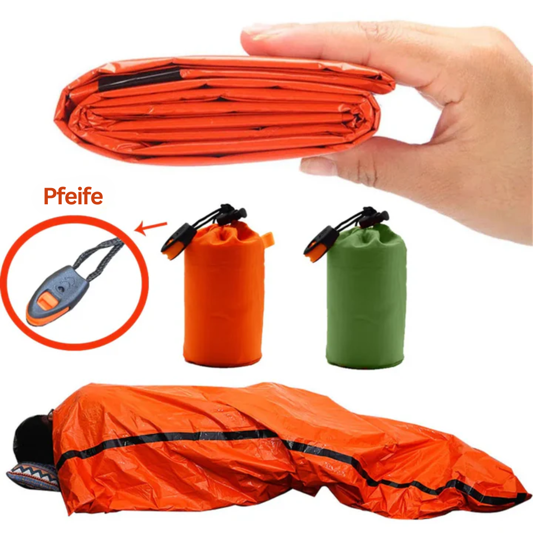 Vattentät Nödsovsäck – SurvivalShield Bivy