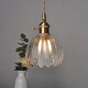 Opaliere Retro Blomma Hängande Lampa | Handgjord glas hängande ljus med varm glöd för sovrum, bar och restaurang atmosfär