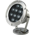 LED Underwater Light Pool Fish Pond Fountain Vattentät Landskapsbelysning 18W (Varmvit)