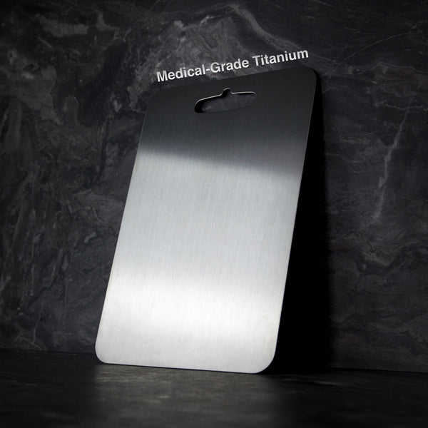 Titanium Skärbräda Utan BPA eller Mikroplast - PureSteel