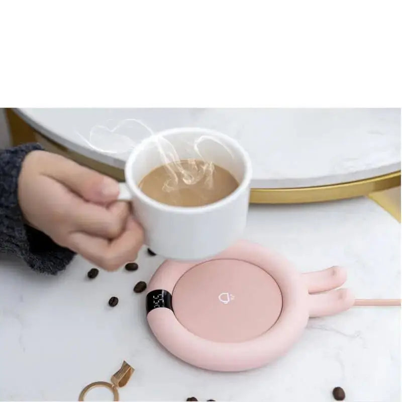 GlowMug Precision Heat Pad | Justerbar temperaturmuggvärmare för hemmet och kontoret