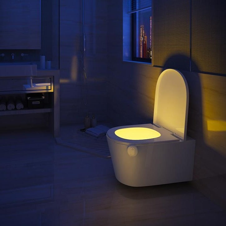Rörelsesensor Toalett Nattlampa - GlowBowl