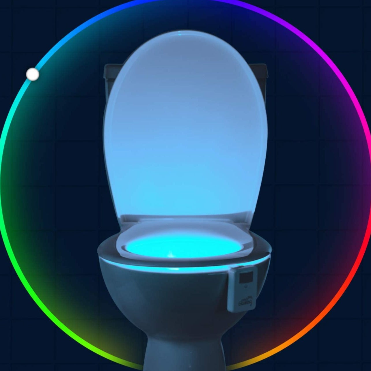 Rörelsesensor Toalett Nattlampa - GlowBowl