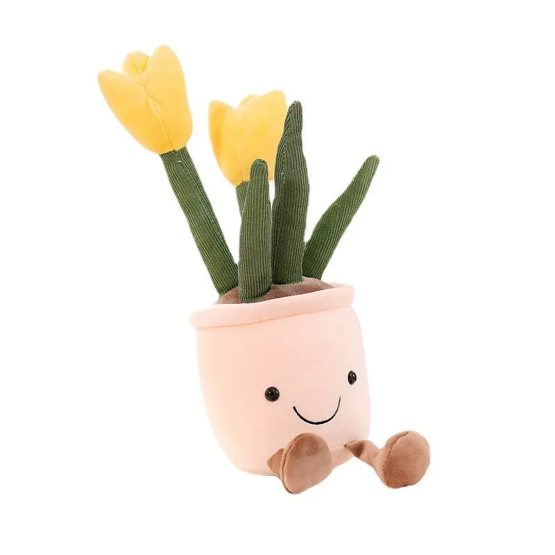Höstlig Blomma Plyschleksak - AutumnBuddy