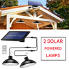 Trådlös solenergi LED-lampa med fjärrkontroll – TwinRay