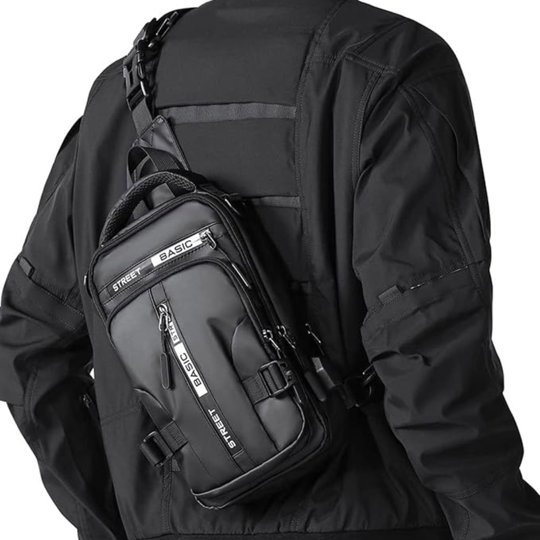 Kompakt Crossbody Sling Ryggsäck – UrbanLite