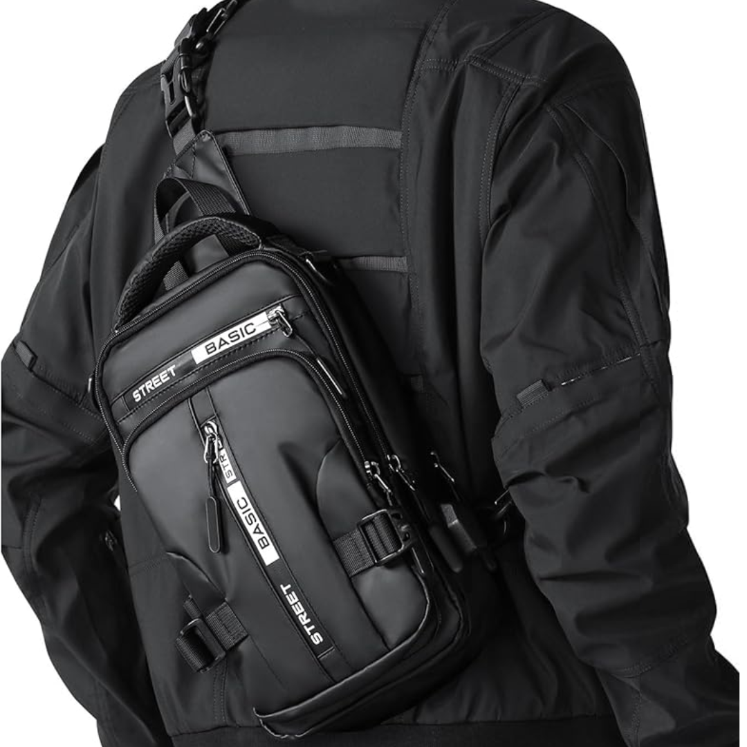 Kompakt Crossbody Sling Ryggsäck – UrbanLite