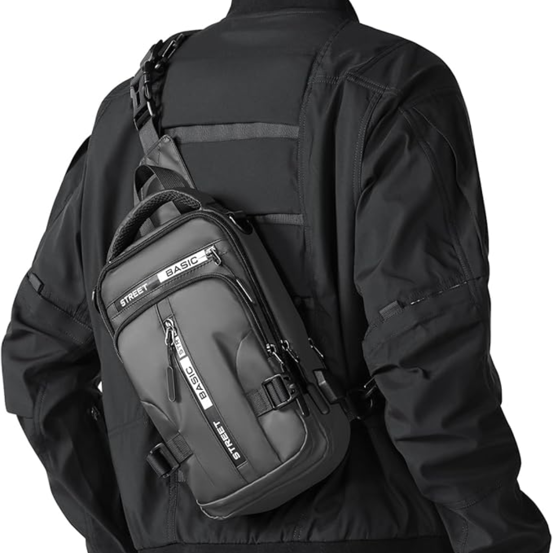 Kompakt Crossbody Sling Ryggsäck – UrbanLite