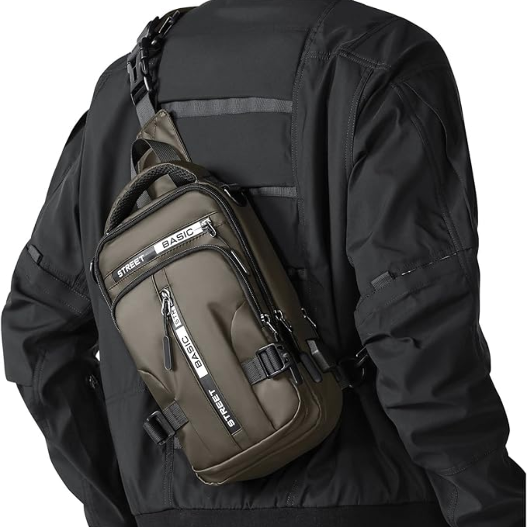 Kompakt Crossbody Sling Ryggsäck – UrbanLite