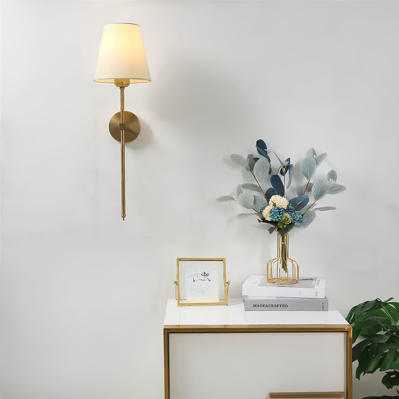 Trådlös Lyx Vägglampa - LumaElegance