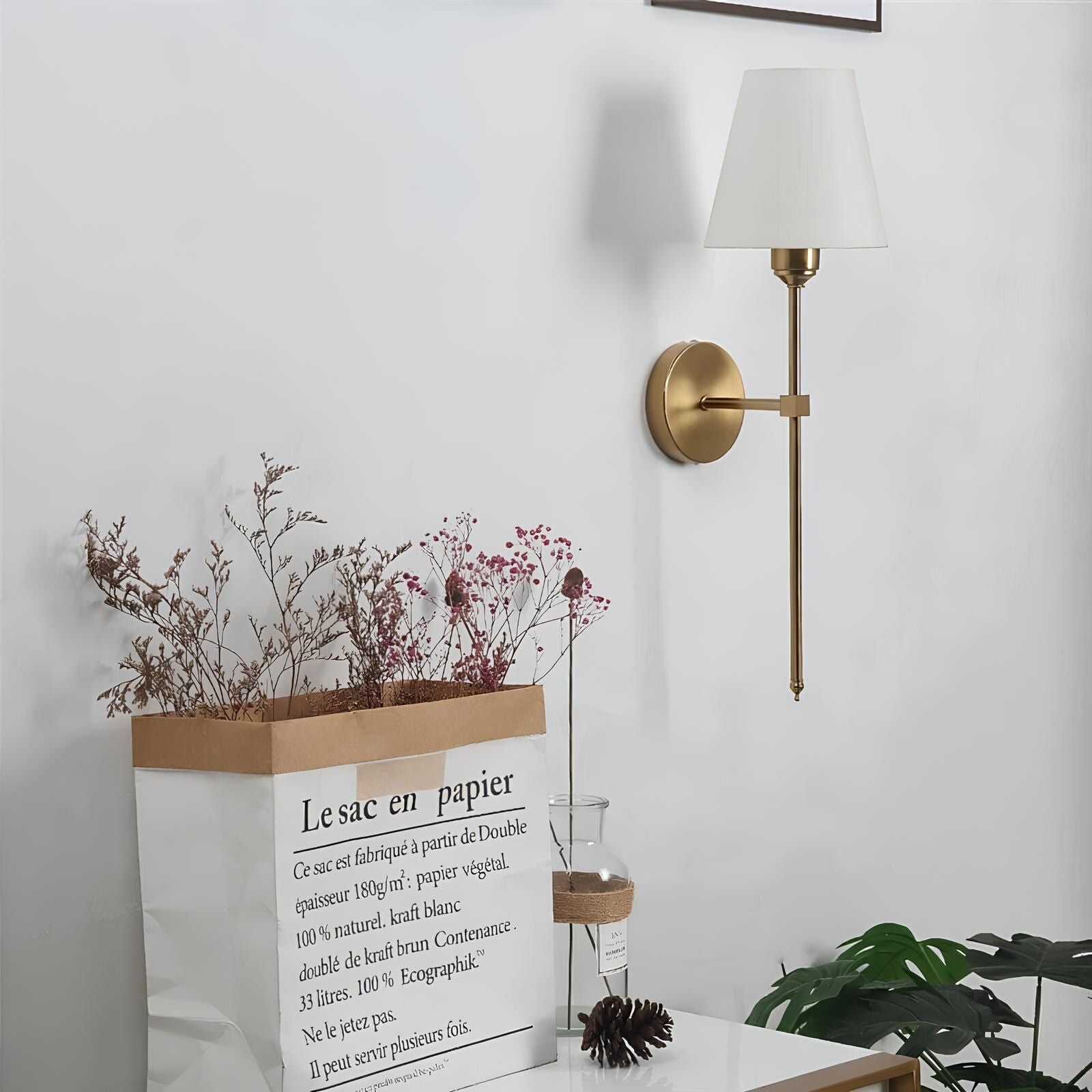 Trådlös Lyx Vägglampa - LumaElegance