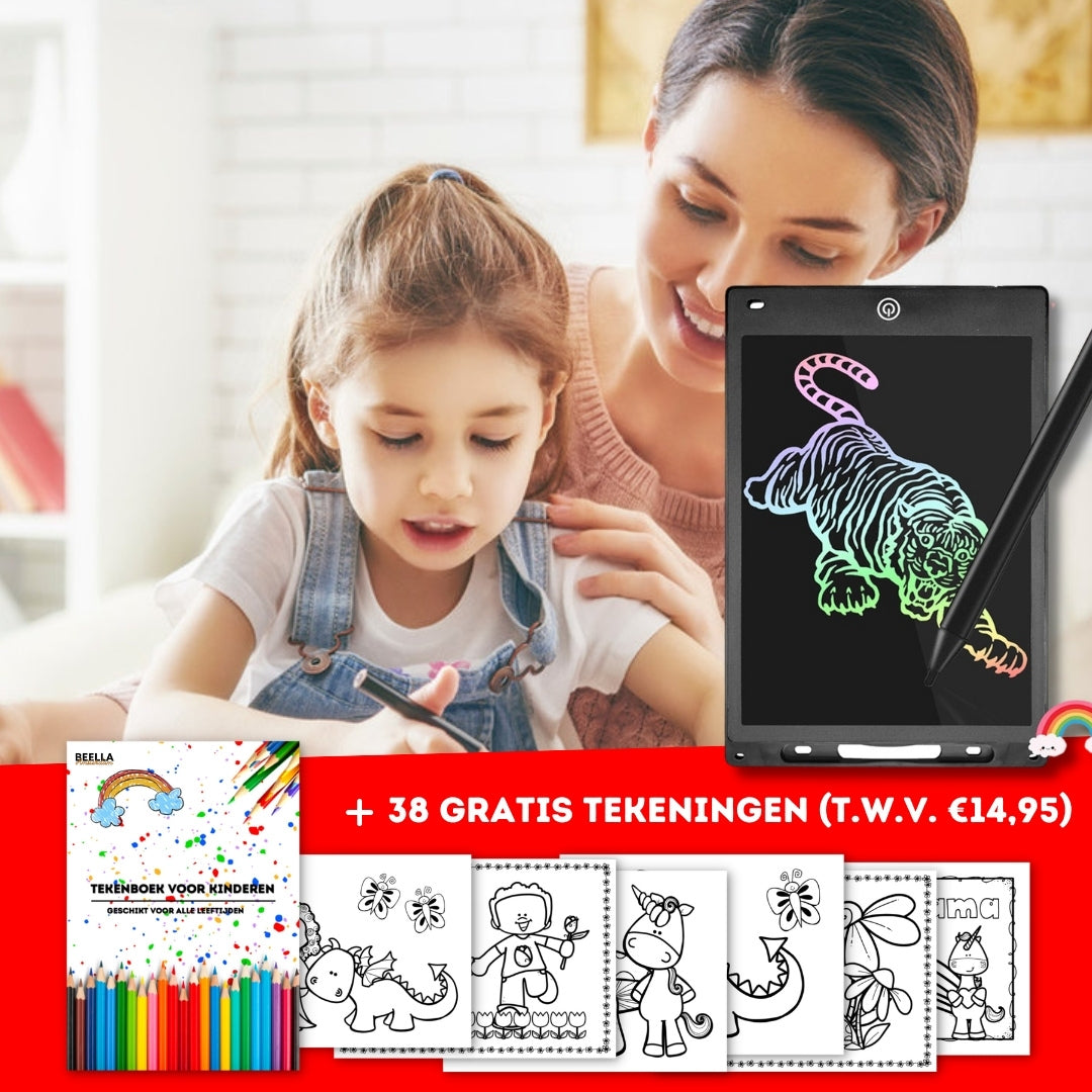 LCD Ritplatta för Barn - CreativeScribble