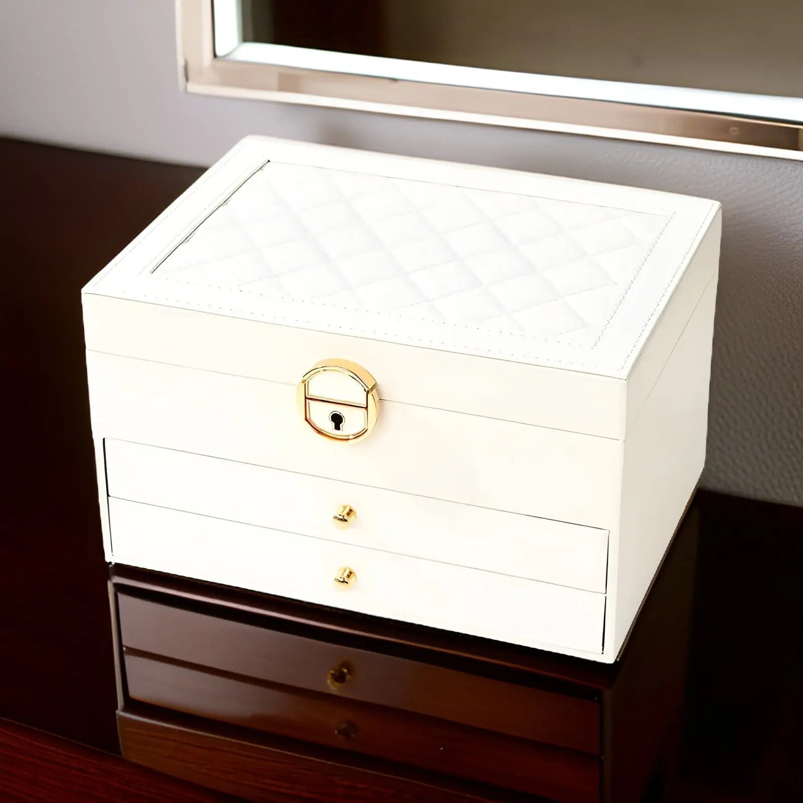Lyxig Flerlagers Smyckeskrin – EleganceBox