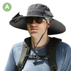 Utomhus Solhatt med Inbyggd Fläkt – Sunbreeze