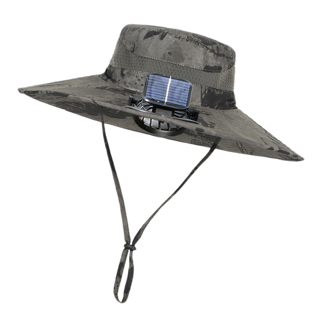 Utomhus Solhatt med Inbyggd Fläkt – Sunbreeze