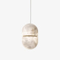Strata Alabaster Pendelleuchte Kapsel-Form