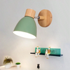 Helga Trä Vägglampa – Skandinavisk Design för Stilfull Belysning