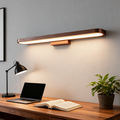 Modern Minimalistisk Cirkulär Aluminium Vanity Light LED Spegel Front Vägglampa För Badrum