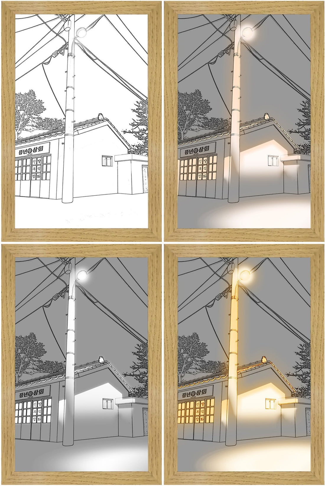 LED Ljusbild – Luminza