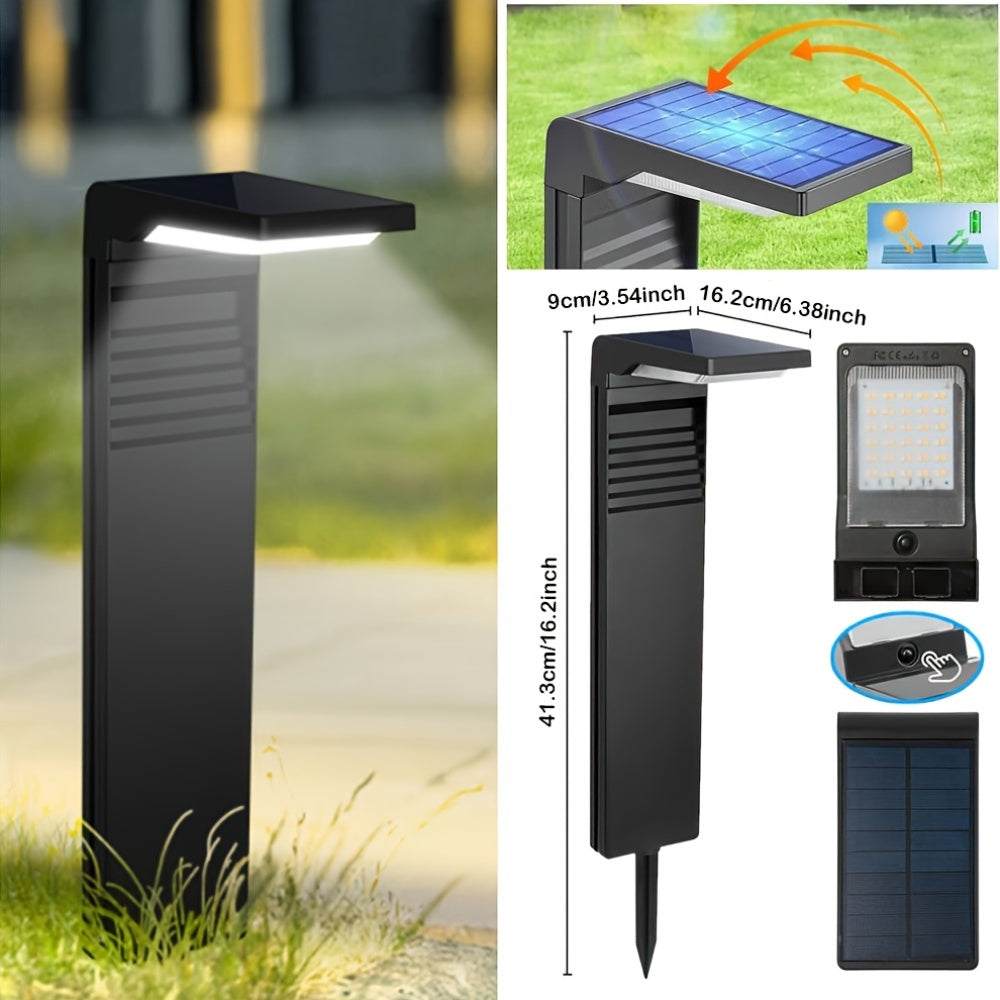 Solenergi Trädgårdsvägbelysning – Modern och Funktionell