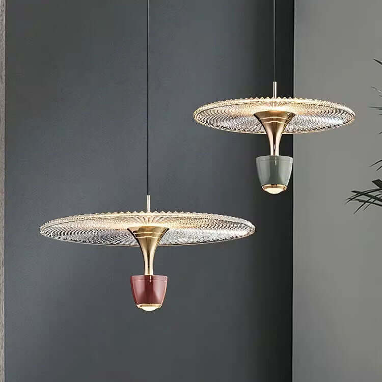 Modern LED Skivhänglampa - Elegant & Stilfull